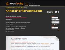 Tablet Screenshot of ankaramarkapatent.com